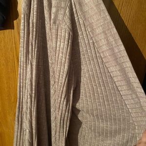 Thin light pink cardigan from Charlotte Russe